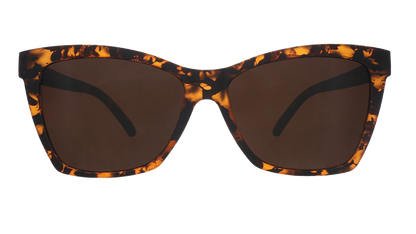 Tortoiseshell Cat-Eye Sunglasses - Vanguard Visionary Brown | Goodr