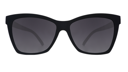 Black Cat-Eye Sunglasses - New Wave Renegade Black | Goodr