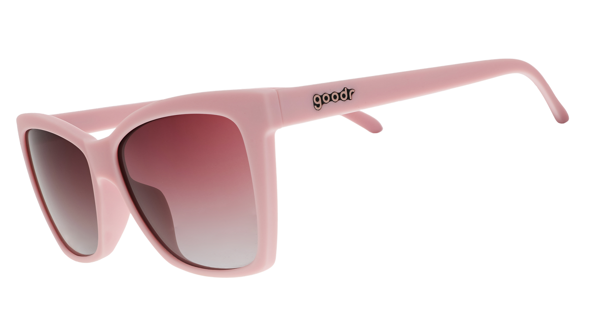 Light Pink Sunglasses - Rosé Retail Therapy Light Pink | Goodr