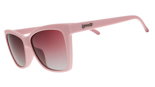 Light Pink Sunglasses - Rosé Retail Therapy Light Pink | Goodr