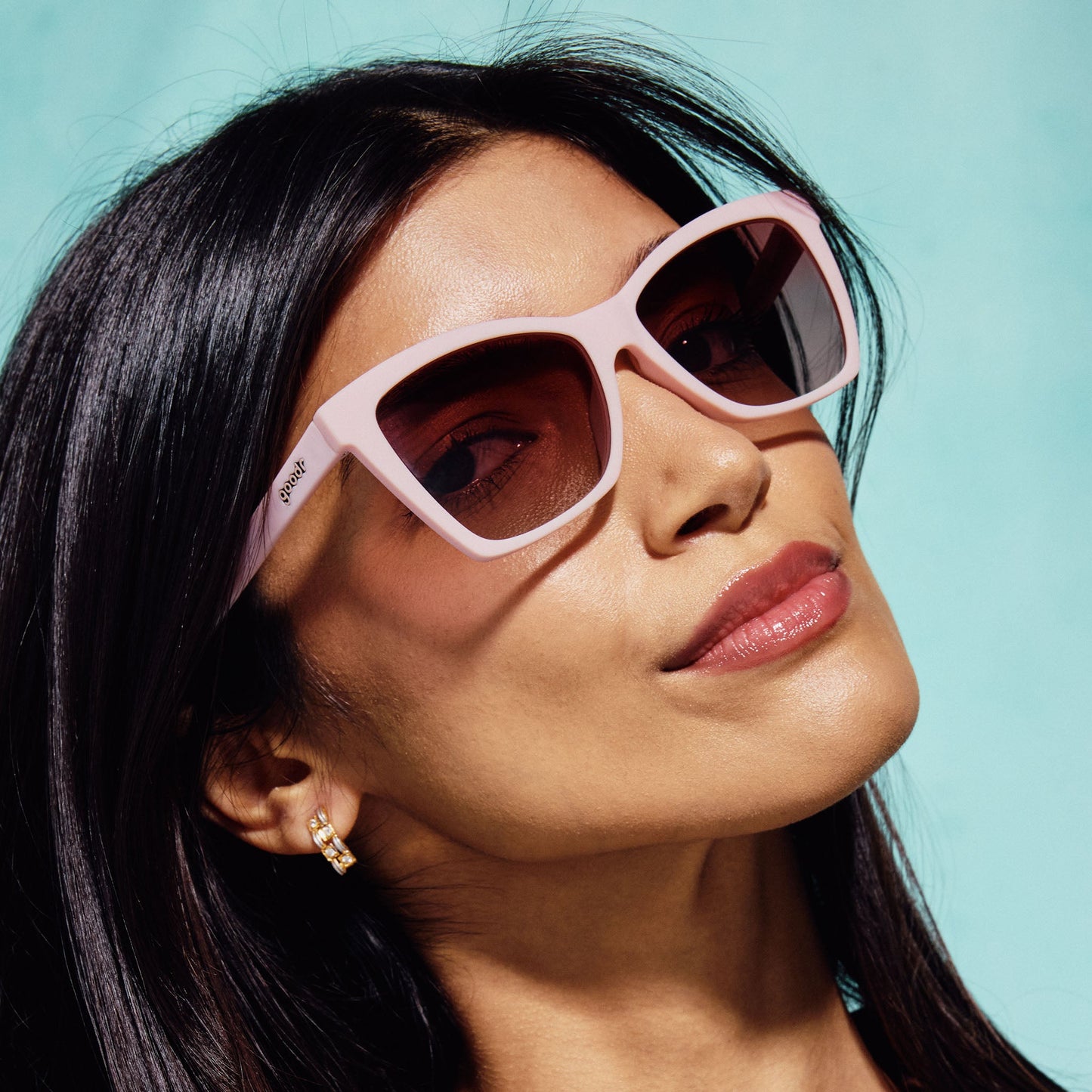 Light Pink Sunglasses - Rosé Retail Therapy Light Pink | Goodr