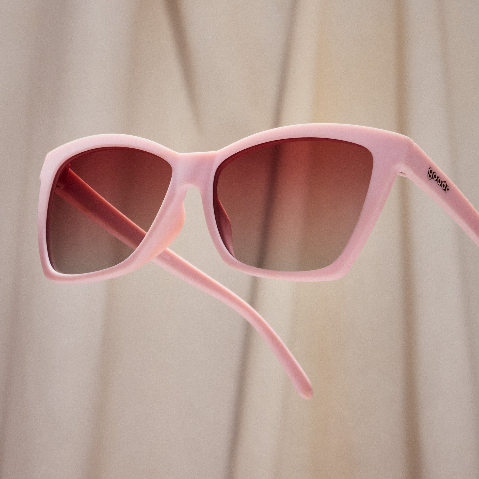 Light Pink Sunglasses - Rosé Retail Therapy Light Pink | Goodr