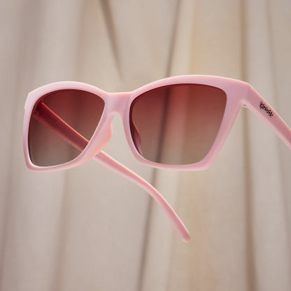 Light Pink Sunglasses - Rosé Retail Therapy Light Pink | Goodr