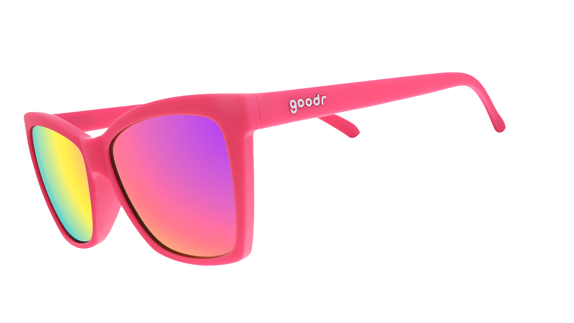 Pink Cat-Eye Sunglasses - Approaching Cult Status Pink | Goodr