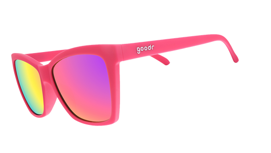 Pink Cat-Eye Sunglasses - Approaching Cult Status Pink | Goodr