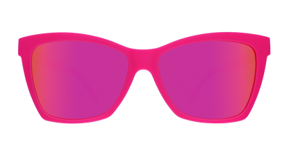 Pink Cat-Eye Sunglasses - Approaching Cult Status Pink | Goodr