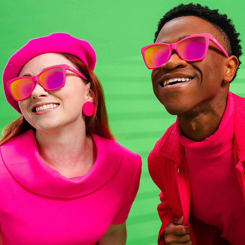 Pink Cat-Eye Sunglasses - Approaching Cult Status Pink | Goodr