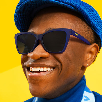 Blue Cat-Eye Sunglasses - Pop Art Prodigy Blue | Goodr