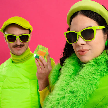 Green Cat-Eye Sunglasses - Born to Be Envied Green | Goodr