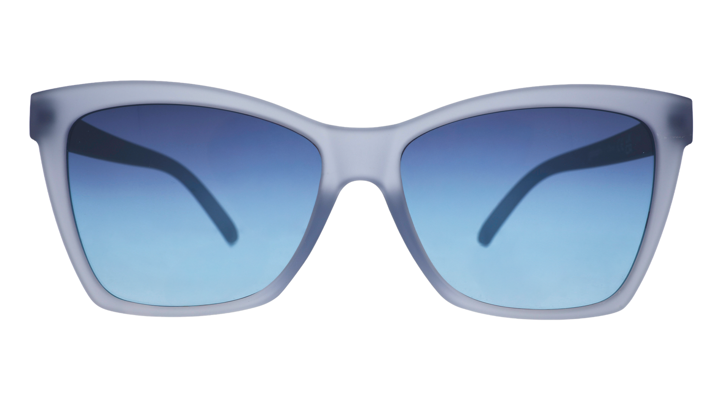Translucent Blue Cat Eye sunglasses - You'll Forget-Me-Not Light Blue | Goodr