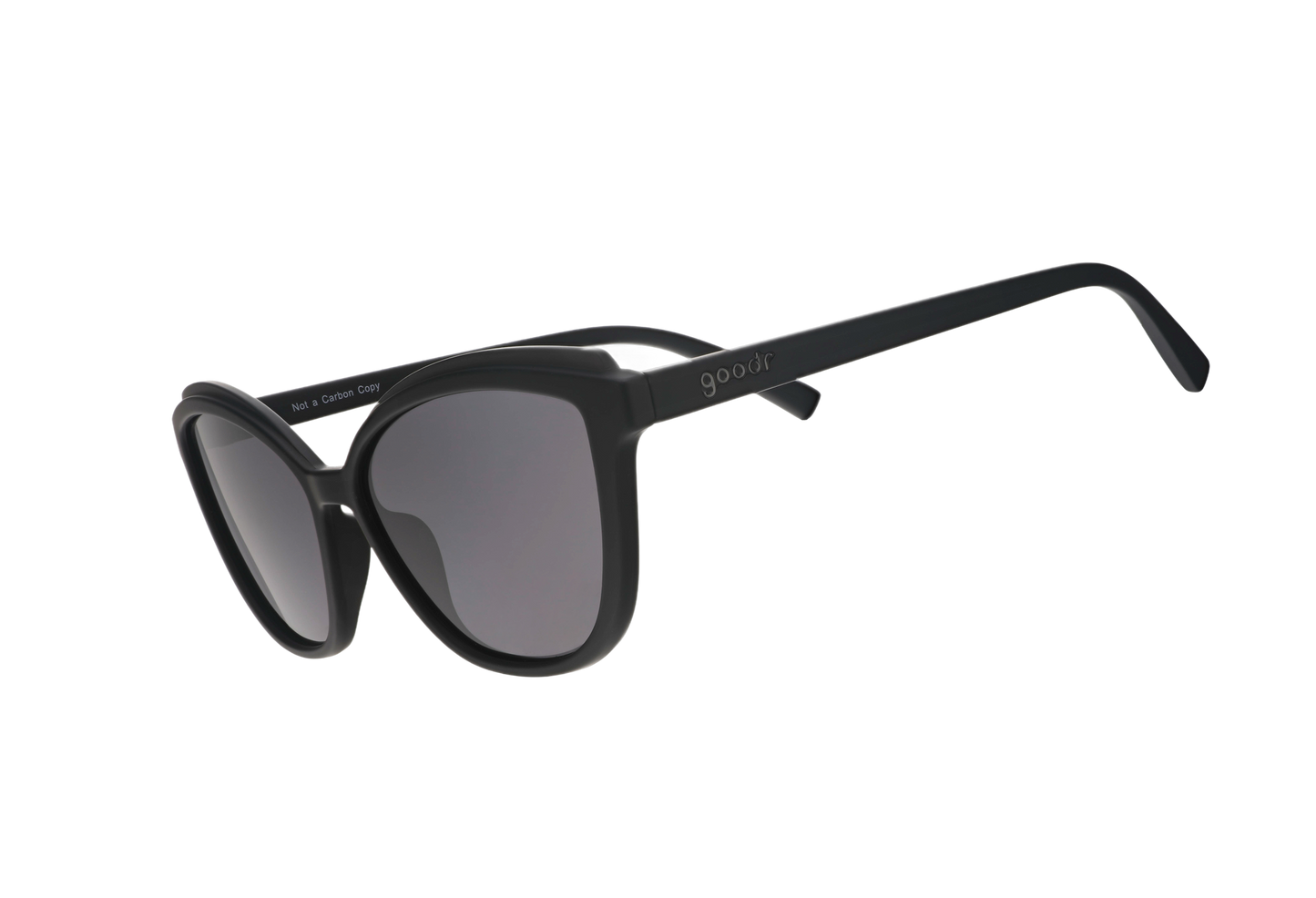 Not a Carbon Copy — goodr sunglasses Black | Goodr
