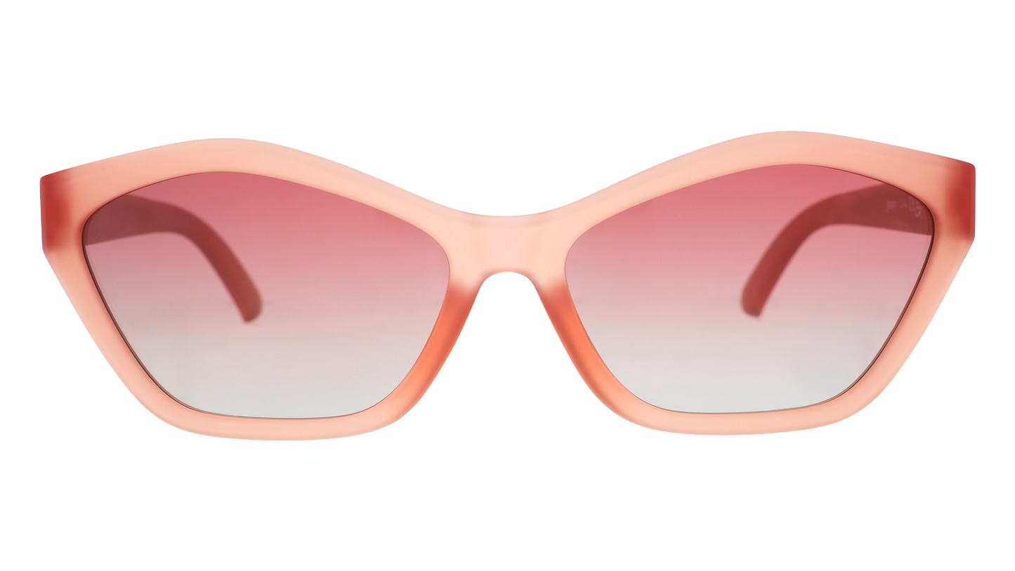 Apricot Cat-Eye Sunglasses - Fired Earth Frequencies  | Goodr