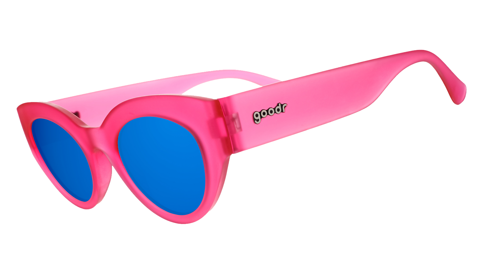 Pink Cat-Eye Sunglasses - Pink Moon Pink | Goodr