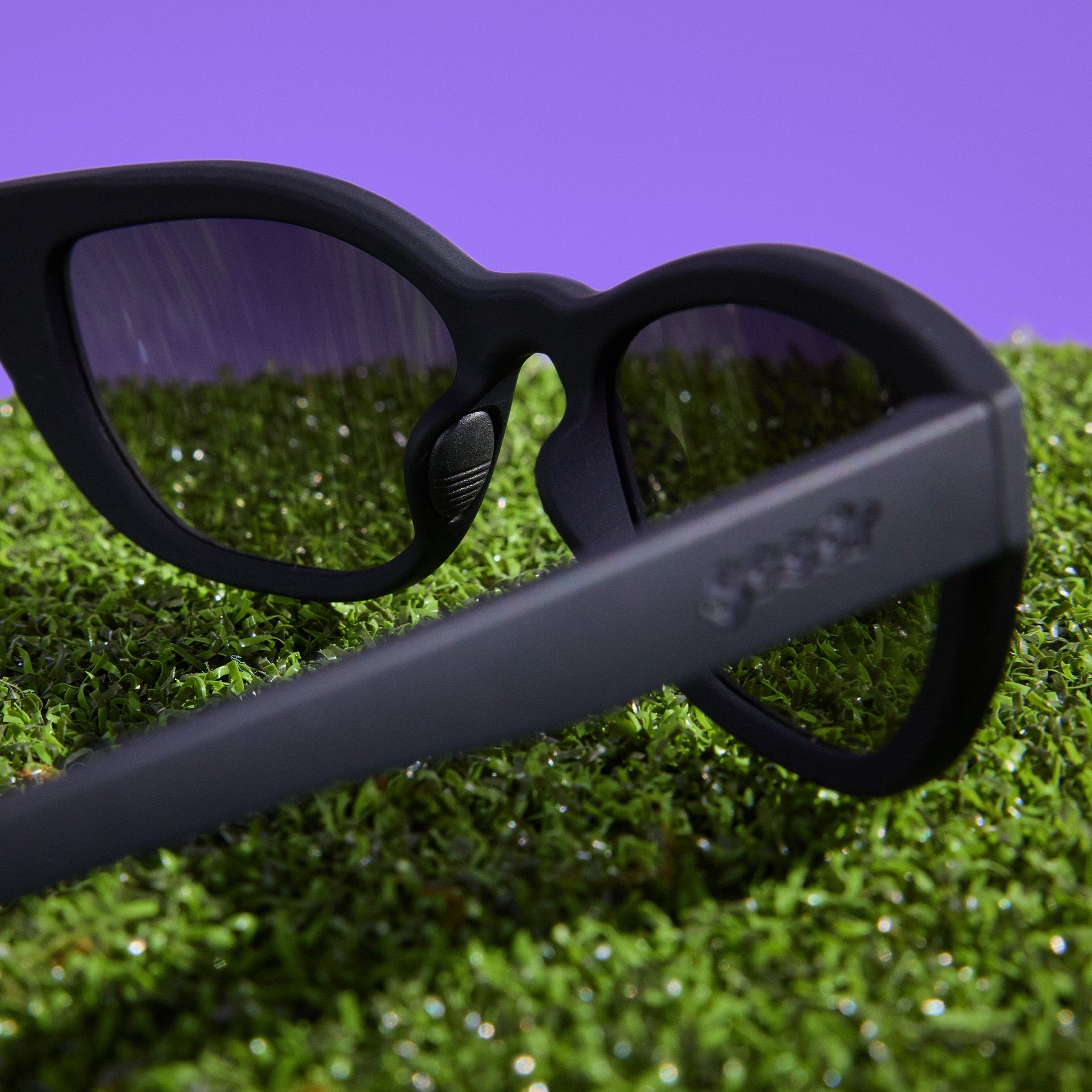 Black Cat-Eye Sunglasses - Stealth Mode Supreme Black | Goodr
