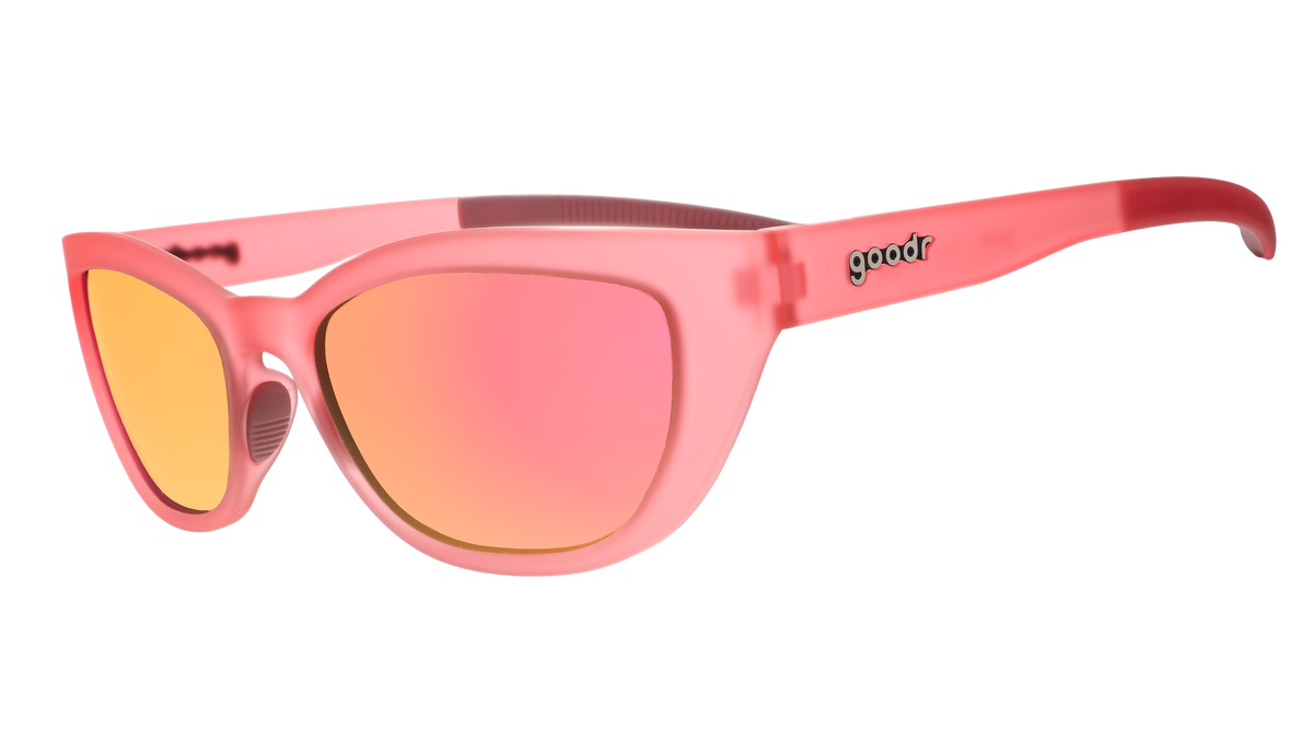 Pink Cat-Eye Sunglasses - Zoomies in Blush Pink | Goodr