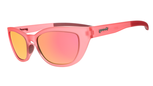 Pink Cat-Eye Sunglasses - Zoomies in Blush Pink | Goodr