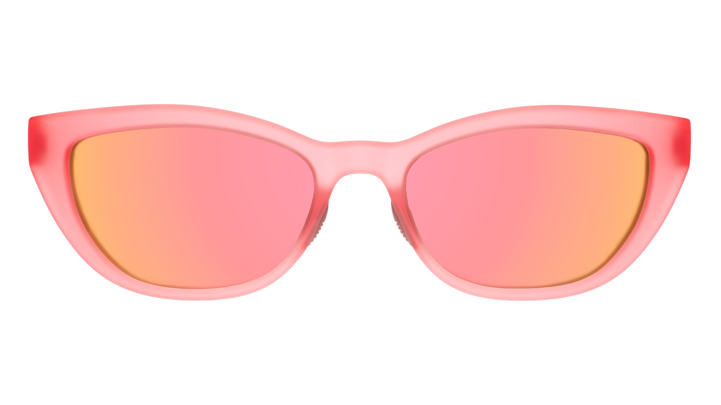 Pink Cat-Eye Sunglasses - Zoomies in Blush Pink | Goodr