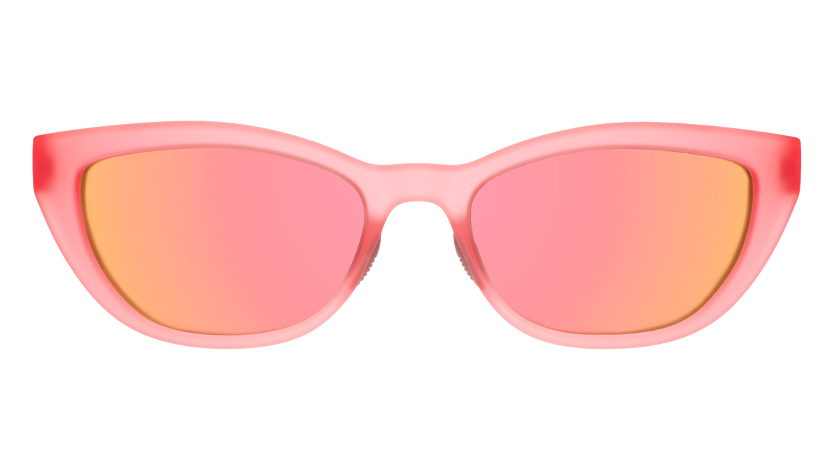 Pink Cat-Eye Sunglasses - Zoomies in Blush Pink | Goodr