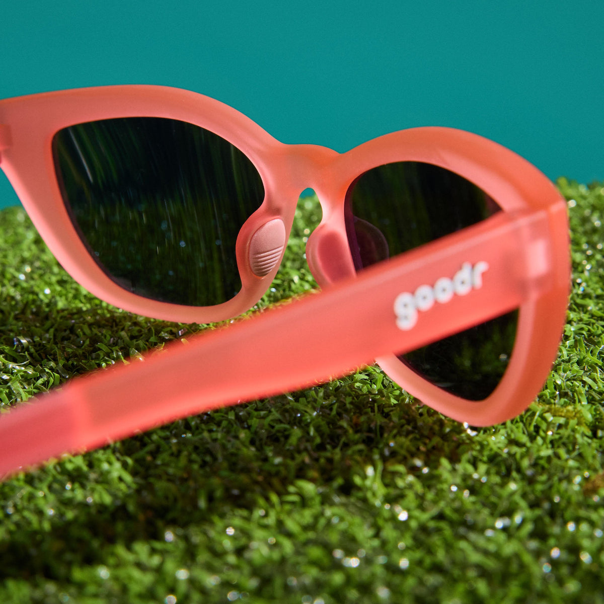 Pink Cat-Eye Sunglasses - Zoomies in Blush Pink | Goodr