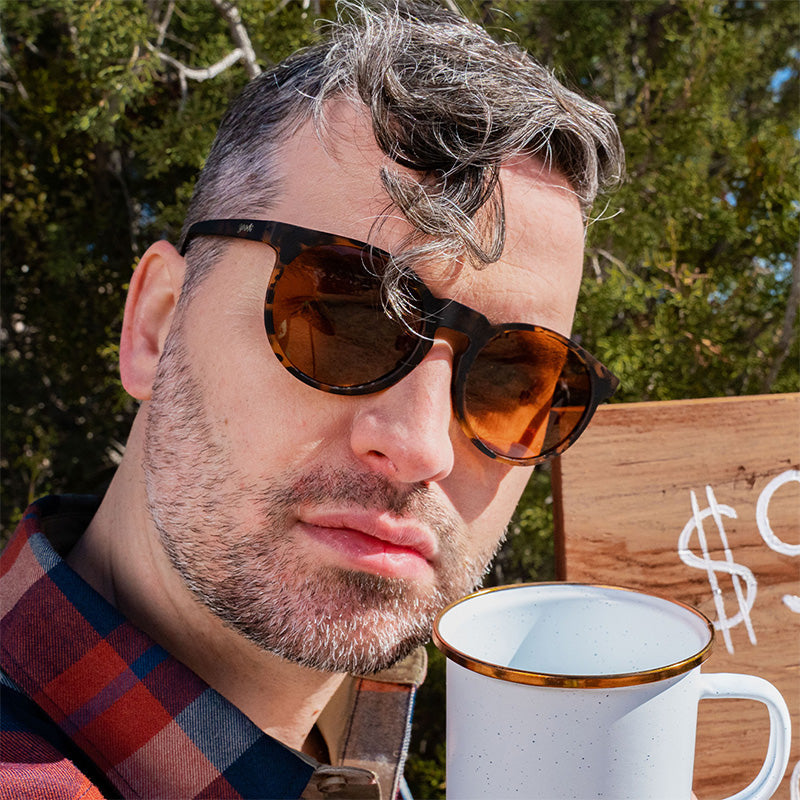 Classic Round Sunglasses - $9 Pour Over Brown | Goodr