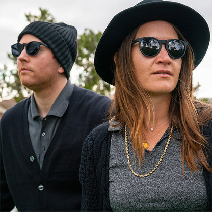 Round Black Sunglasses - It's Not Black, It's Obsidian Black | Goodr
