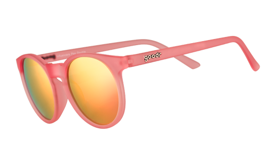 Round Pink Sunglasses - Influencers Pay Double Light Pink | Goodr