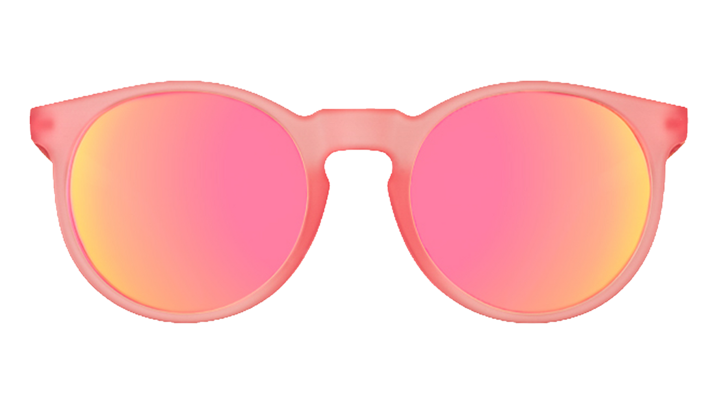 Round Pink Sunglasses - Influencers Pay Double Light Pink | Goodr
