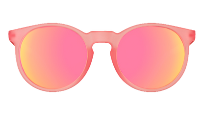 Round Pink Sunglasses - Influencers Pay Double Light Pink | Goodr