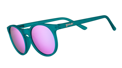 Round Teal Sunglasses - I Pickled These Myself Teal | Goodr