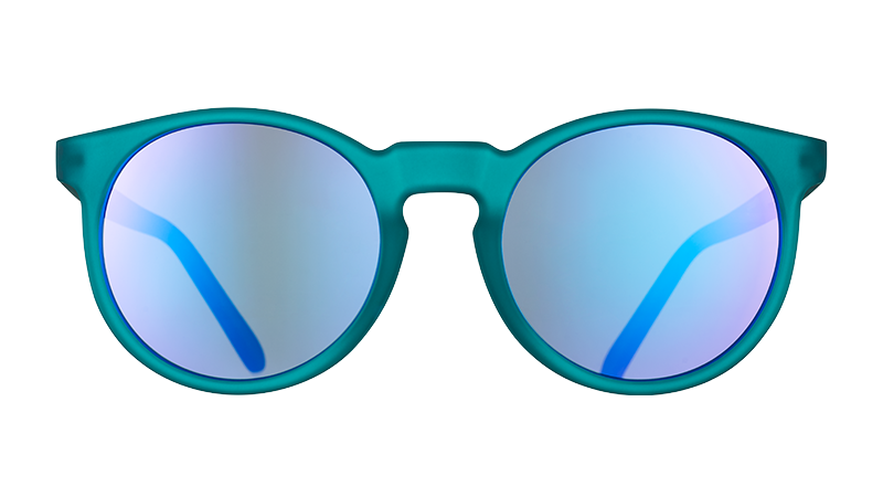 Round Teal Sunglasses - I Pickled These Myself Teal | Goodr