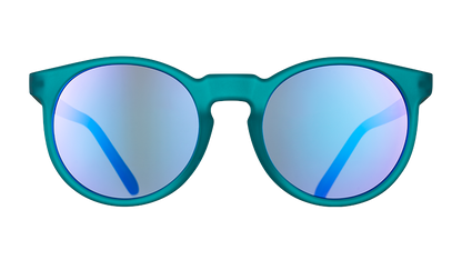 Round Teal Sunglasses - I Pickled These Myself Teal | Goodr