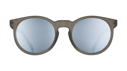 Round Gray Sunglasses - They Were Out of Black Dark Gray | Goodr