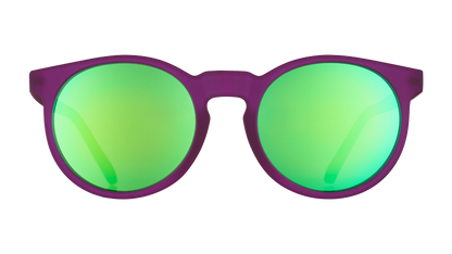 Round Vintage Sunglasses - Thanks, They're Vintage Dark Purple | Goodr