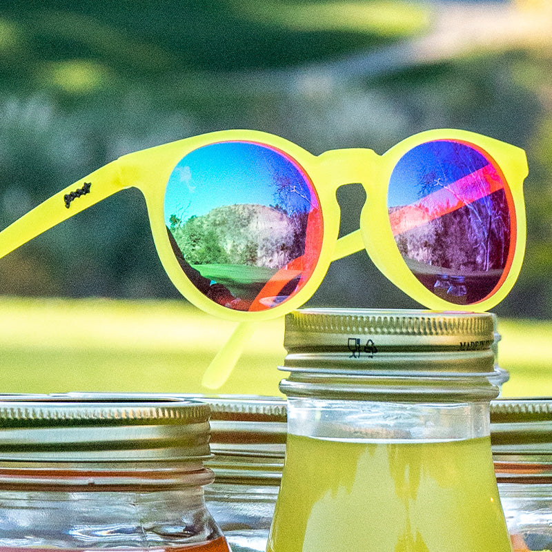 Yellow Golf Sunglasses - Fade-er-ade Yellow | Goodr