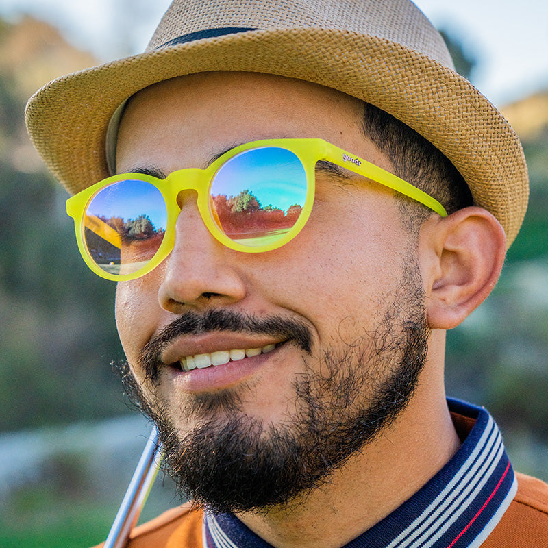 Yellow Golf Sunglasses - Fade-er-ade Yellow | Goodr