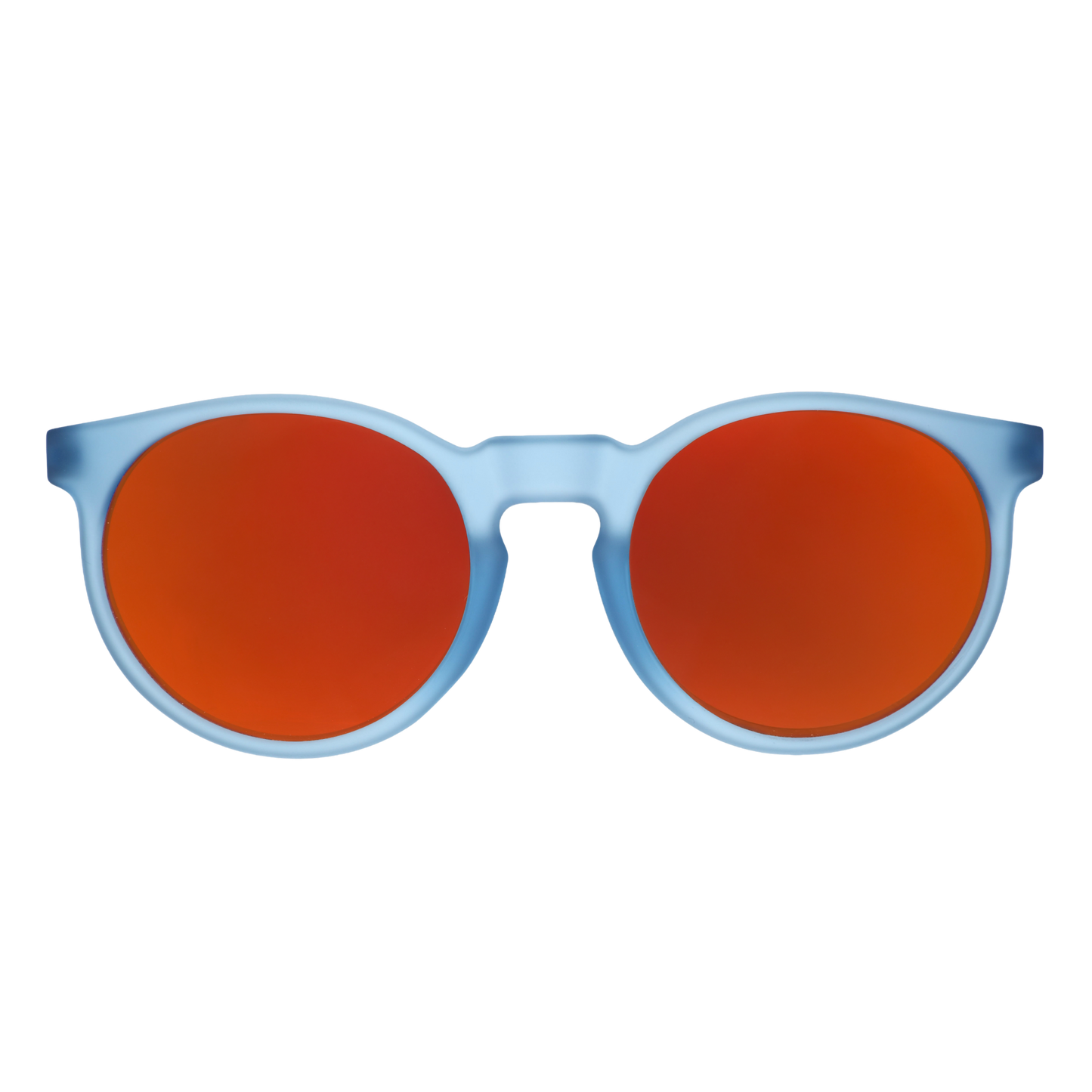 Blue Circle Sunglasses - VHS Soul in a 4K World Blue | Goodr