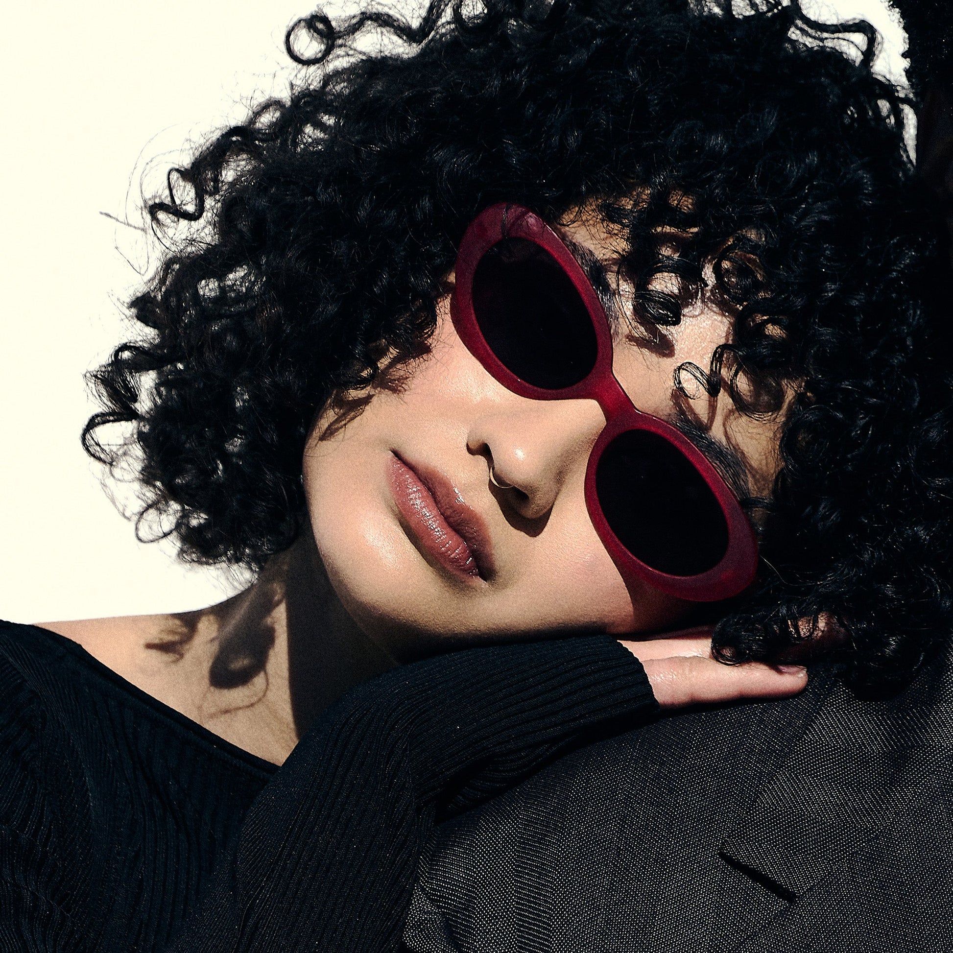 Hot Pink Oval Sunglasses - Dancing Through Dimensions Hot Pink | Goodr