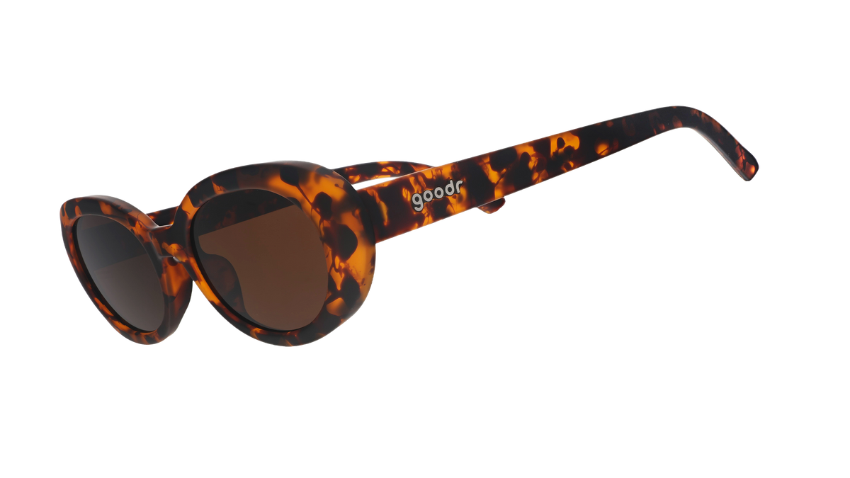 Oval Tortoiseshell Sunglasses - Karaoke Machine Solo Tortoiseshell | Goodr