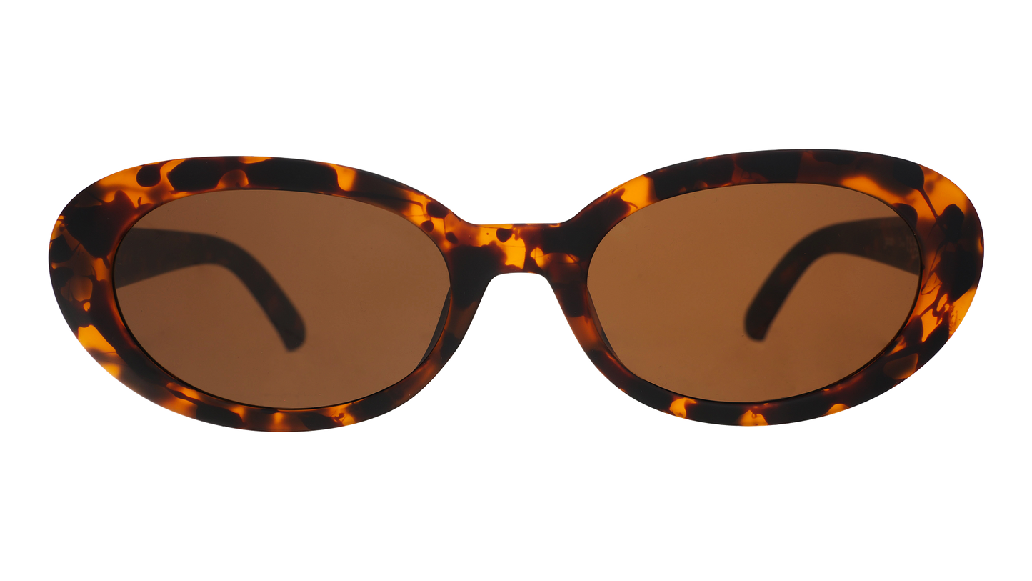 Oval Tortoiseshell Sunglasses - Karaoke Machine Solo Tortoiseshell | Goodr