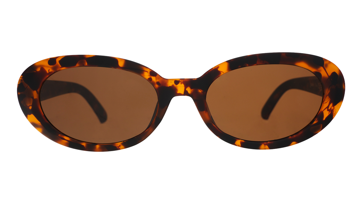 Oval Tortoiseshell Sunglasses - Karaoke Machine Solo Tortoiseshell | Goodr