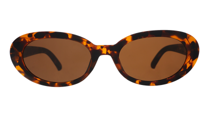 Oval Tortoiseshell Sunglasses - Karaoke Machine Solo Tortoiseshell | Goodr