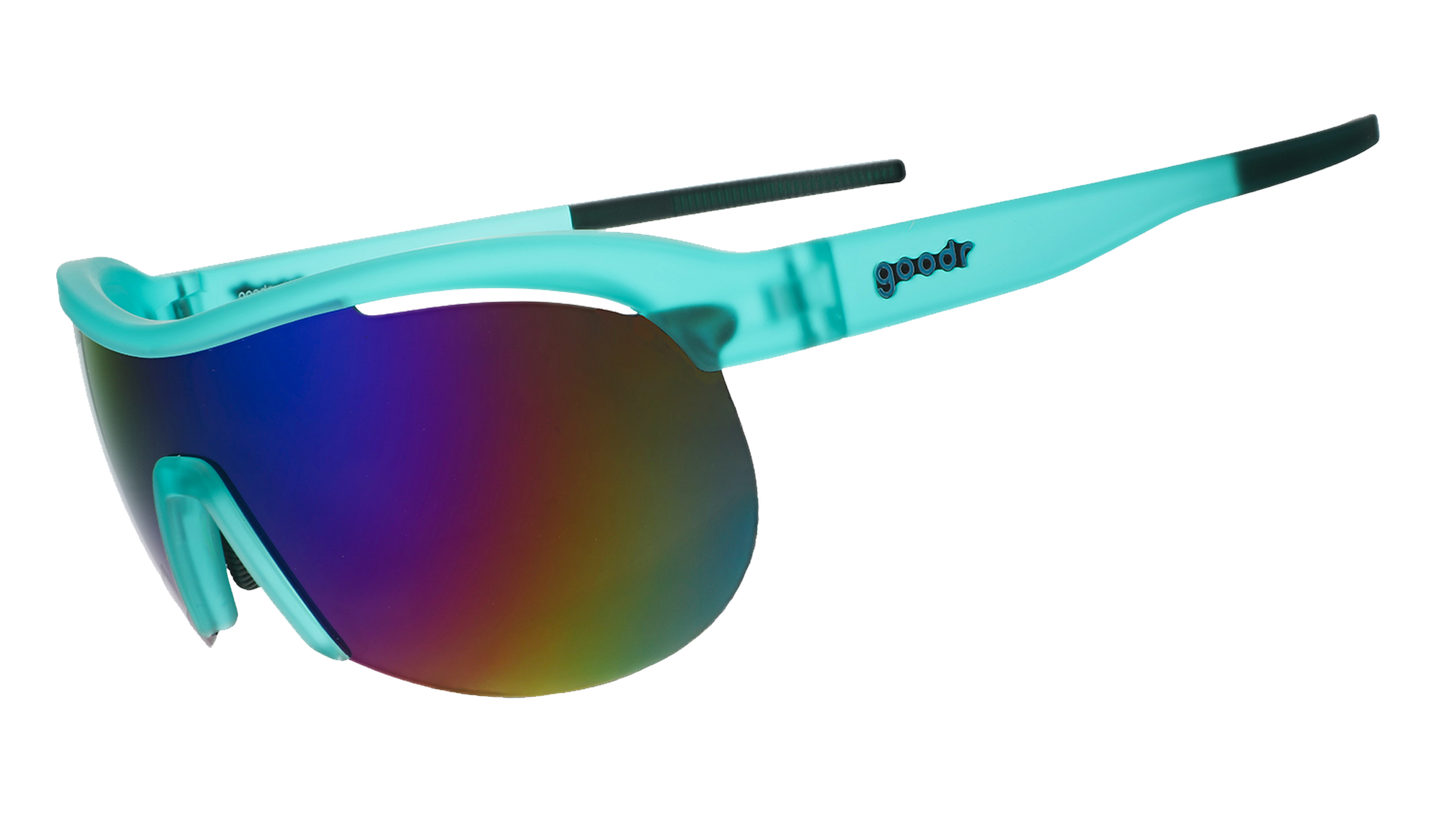 Wraparound Frames - Cue Slow-Mo Montage Teal | Goodr
