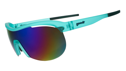Wraparound Frames - Cue Slow-Mo Montage Teal | Goodr