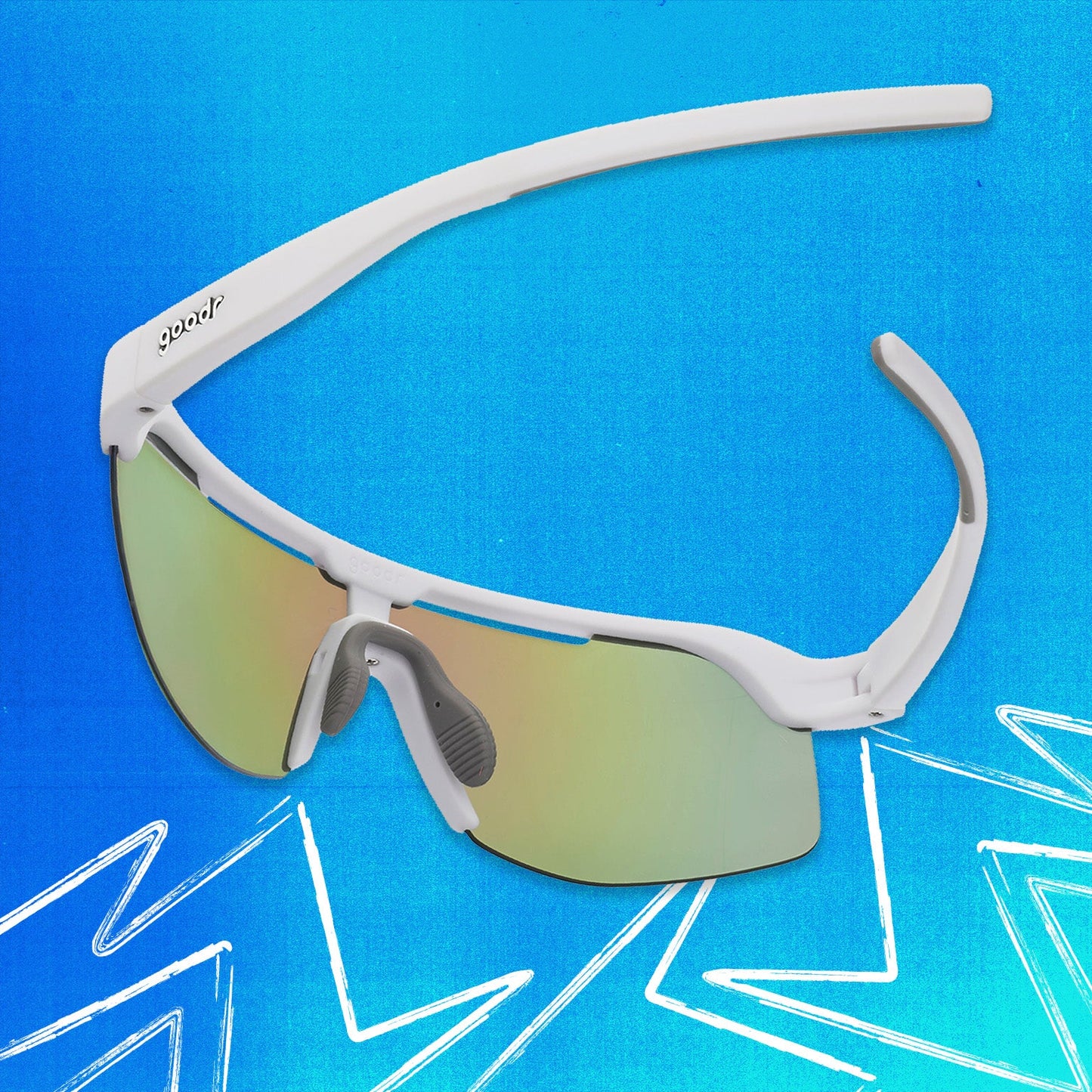 Aqua Shock Protocol White | Goodr