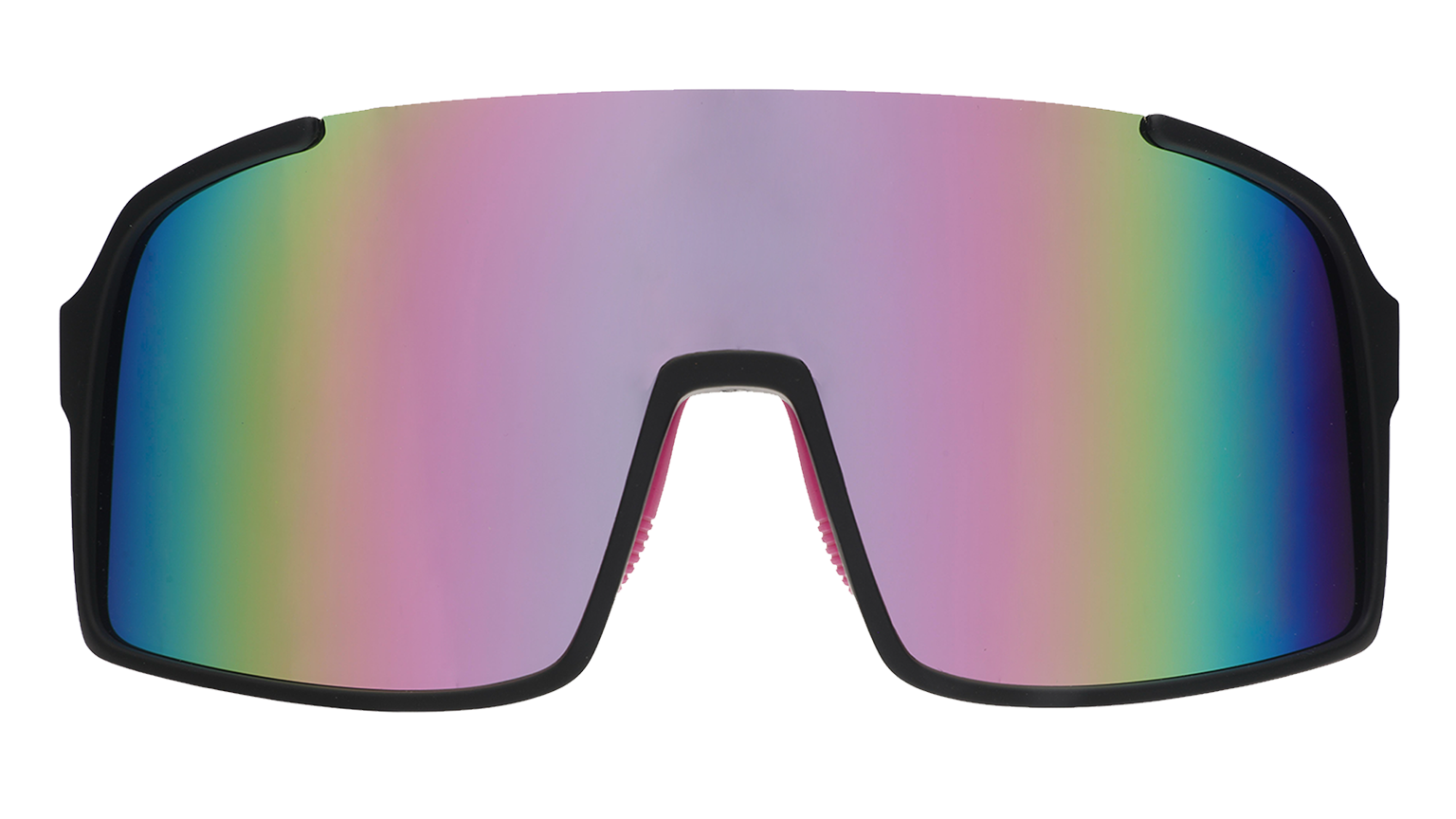 Black Wrap Sunglasses - Ask Me About My Escape Plan Black | Goodr