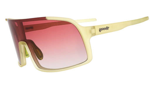 Chartreuse Sunglasses - Guacamole Face Mask Chartreuse | Goodr