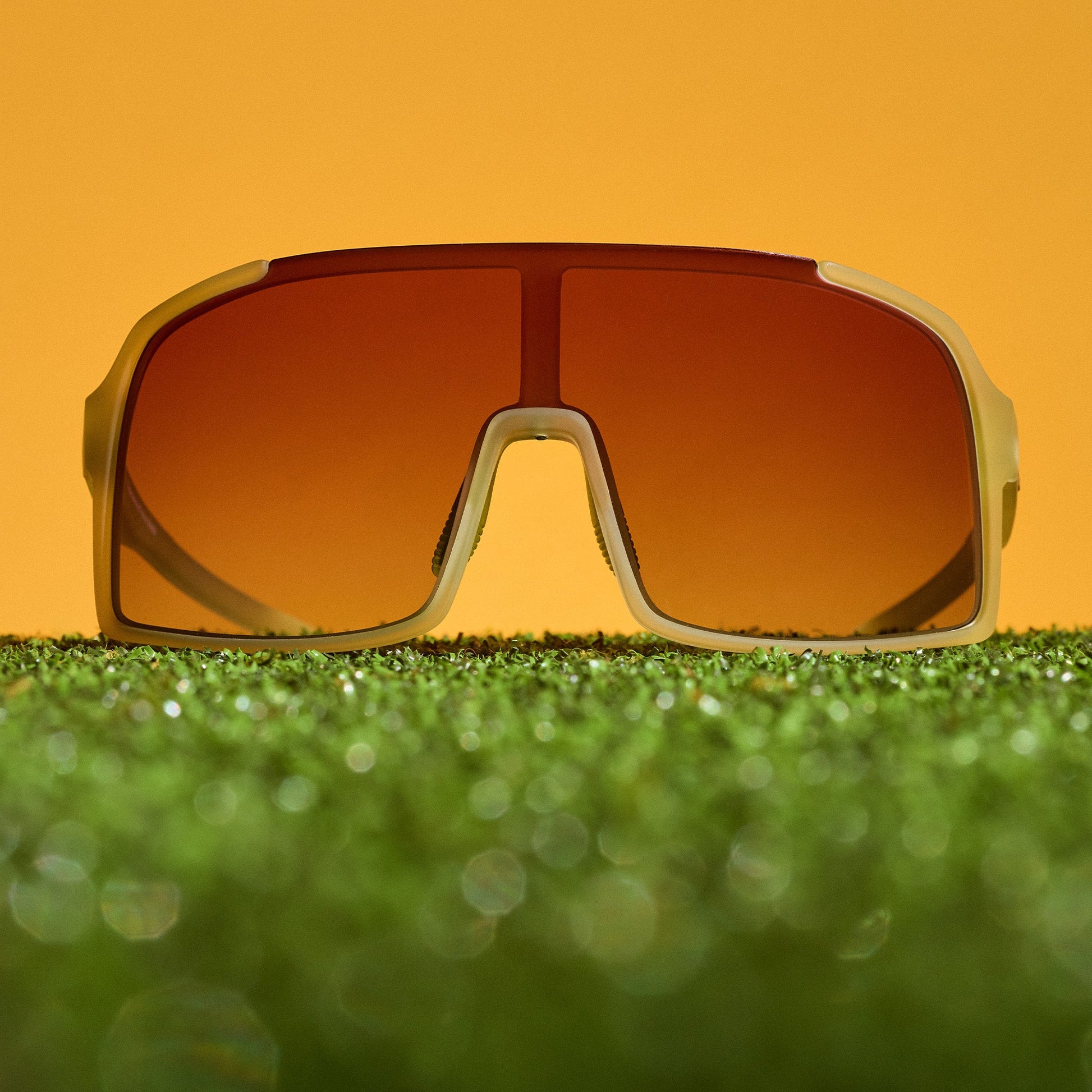Chartreuse Sunglasses - Guacamole Face Mask Chartreuse | Goodr