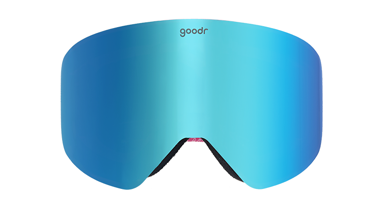 Pink Snow Goggles - Bunny Slope Dropout Pink | Goodr