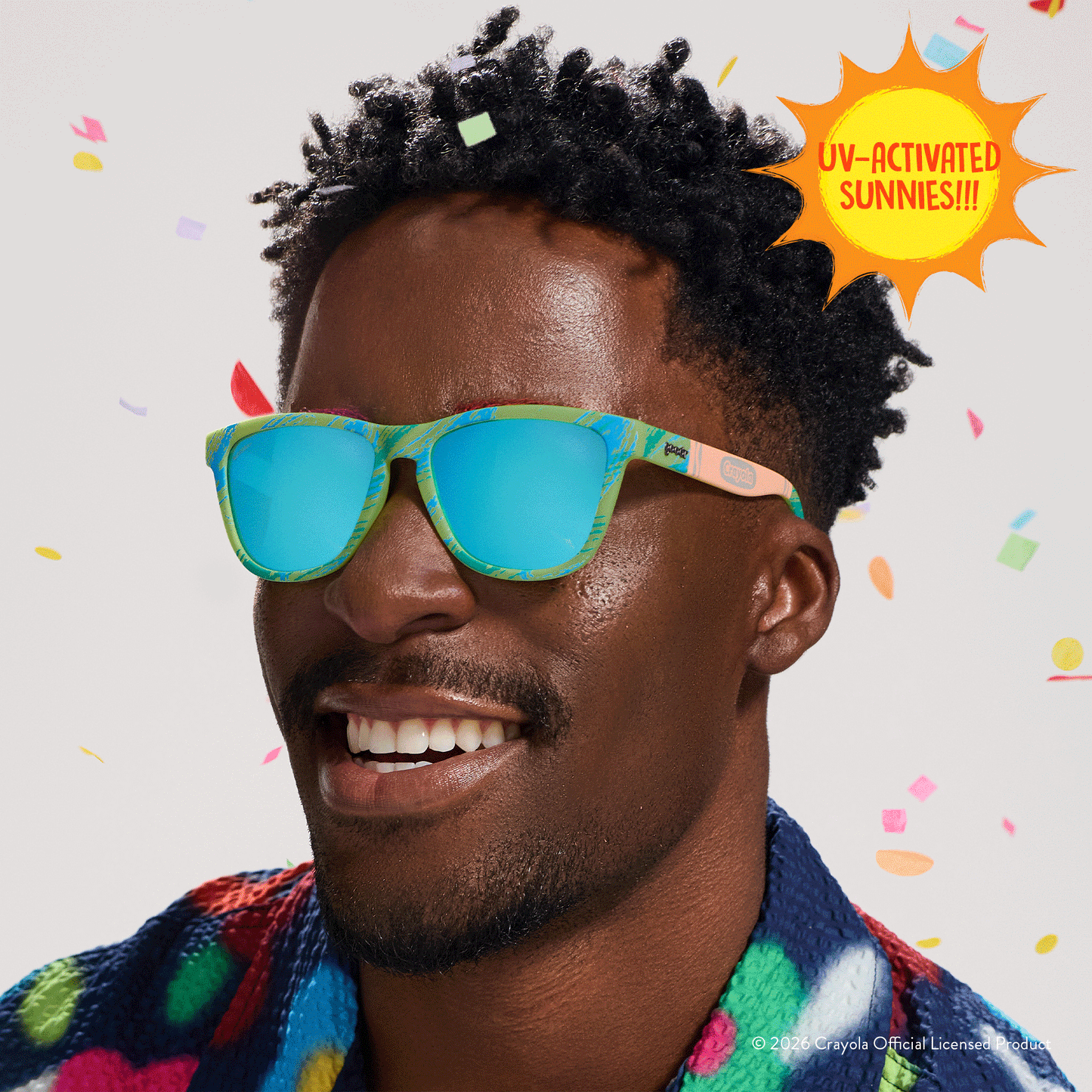Crayola Sunglasses - Lime-A-Palooza Lime-A-Palooza | Goodr
