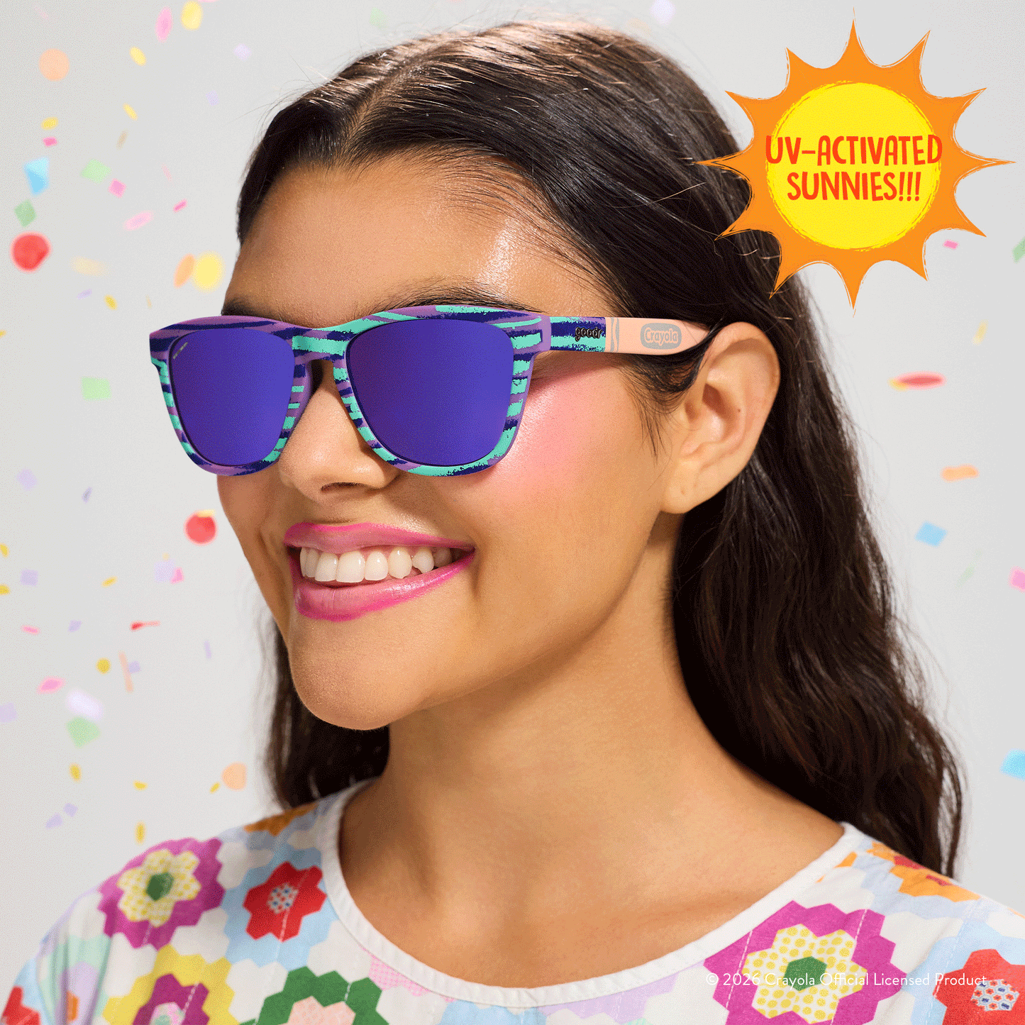 Crayola Sunglasses - Pool Party Pool Party | Goodr